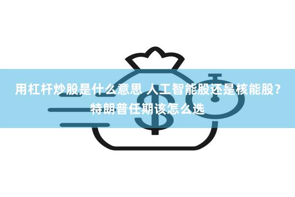 用杠杆炒股是什么意思 人工智能股还是核能股？特朗普任期该怎么选